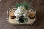 Decorative tray in living room